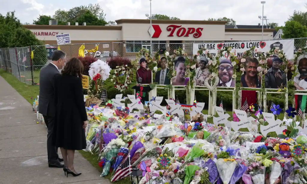MRandom News Buffalo supermarket shooting video twitter leaked, Teen who killed 10 Black people